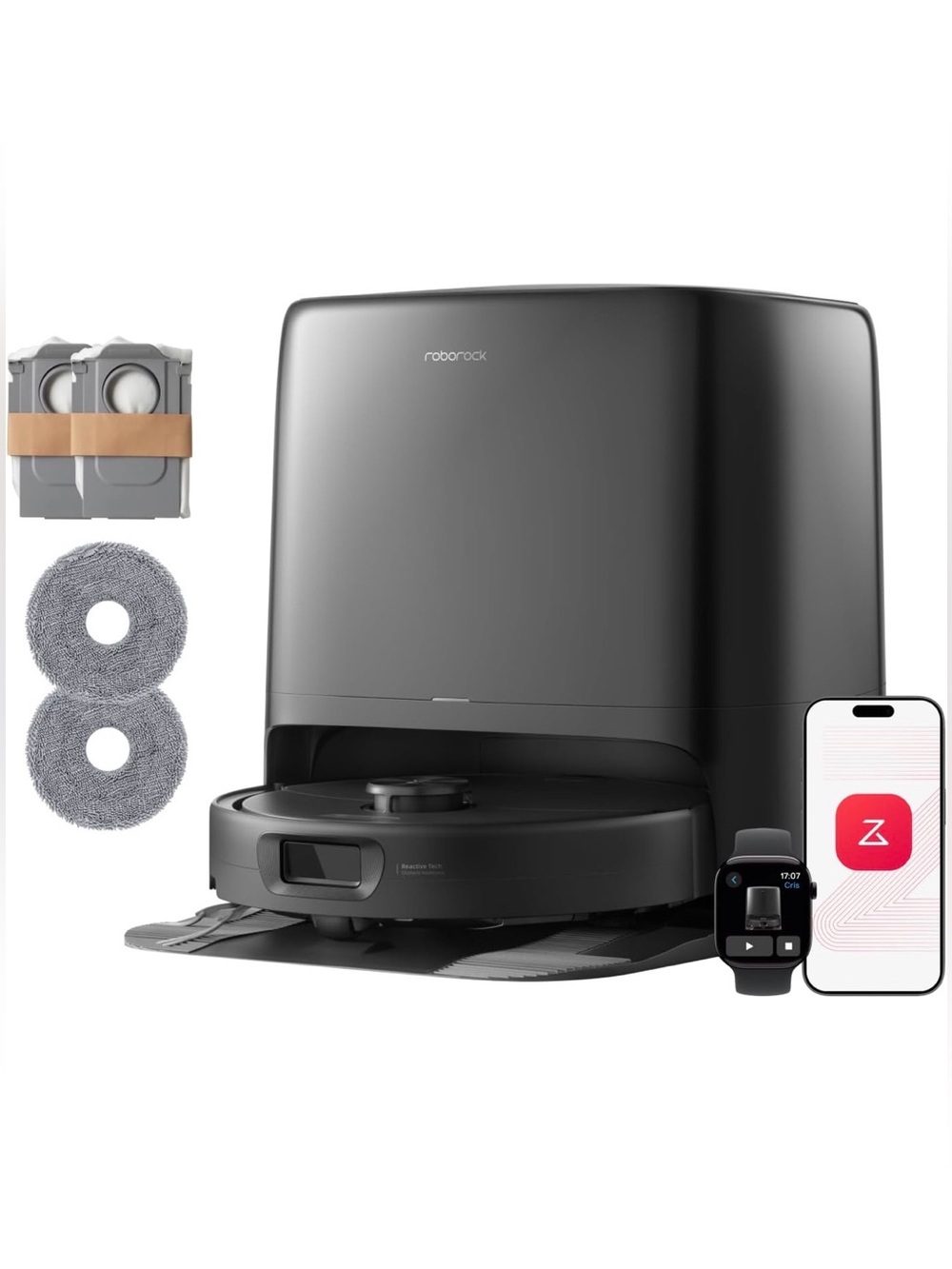 roborock 2026 New Qrevo 2 Pro Set Robot Vacuum and Mop, 25,000Pa Suction NEW